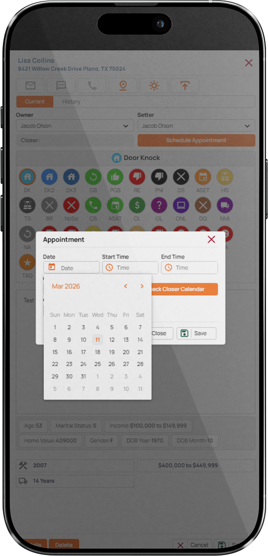 Instant Scheduling & Sales Momentum